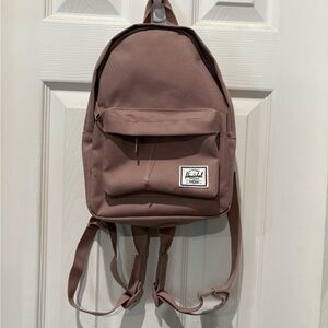 Herschel Supply Company Pink and Red Backpack Compact Everyday Style